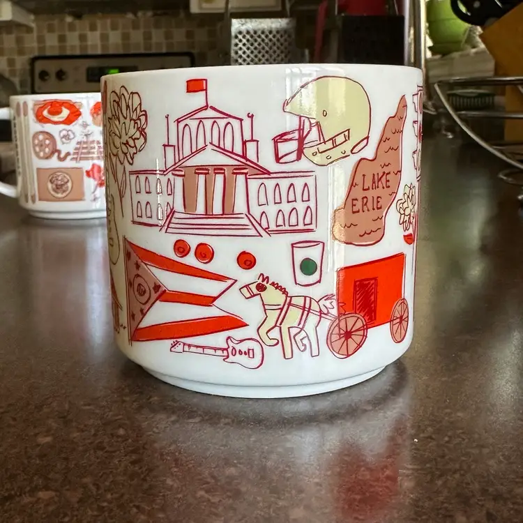 Starbucks Ohio Been There Coffee Mug 2018 - 14 Oz