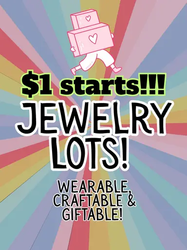 $1 Starts Jewelry Lots 