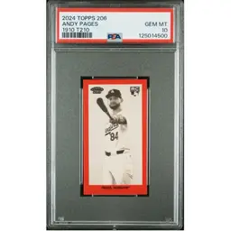 Andy Pages Los Angeles Dodgers PSA 10