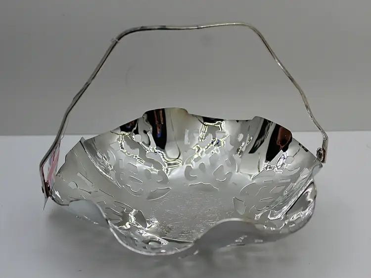 Leonard Silver Plated Bon-Bon Basket