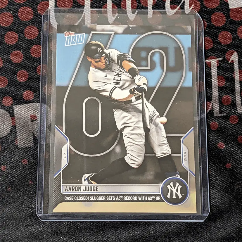 2022 Topps Now #1012 Aaron Judge 62 - New York Yankees - c-116