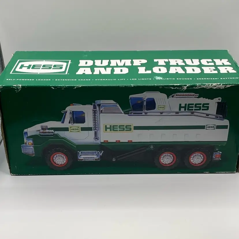 Hess Dump Truck And Loader 2017