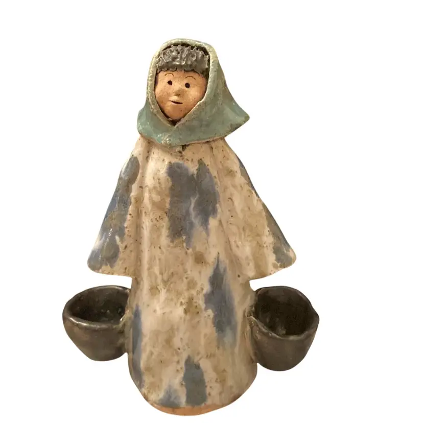 Clay Woman Figurine
