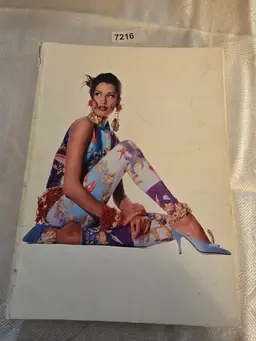 Rare Gianni Versace Catalog Magazine #22 Spring Summer 1992 (A7216)