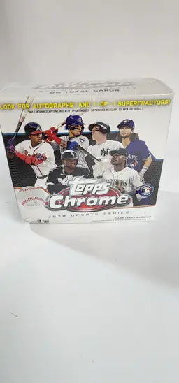 2020 Topps Chrome Update Series MLB Baseball Mega Box