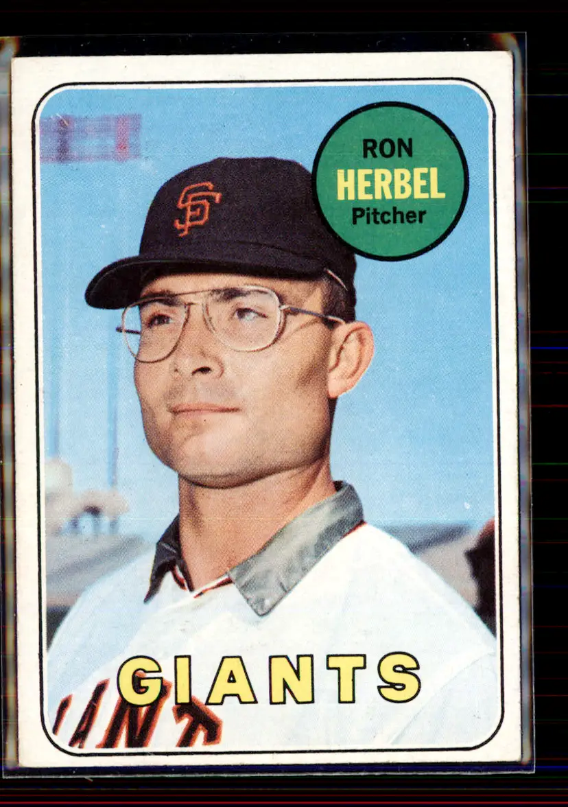 Ron Herbel 1969 Topps #251 - San Francisco Giants - (146-98)