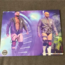 Authentic Autograph- FTR - Dual Signed