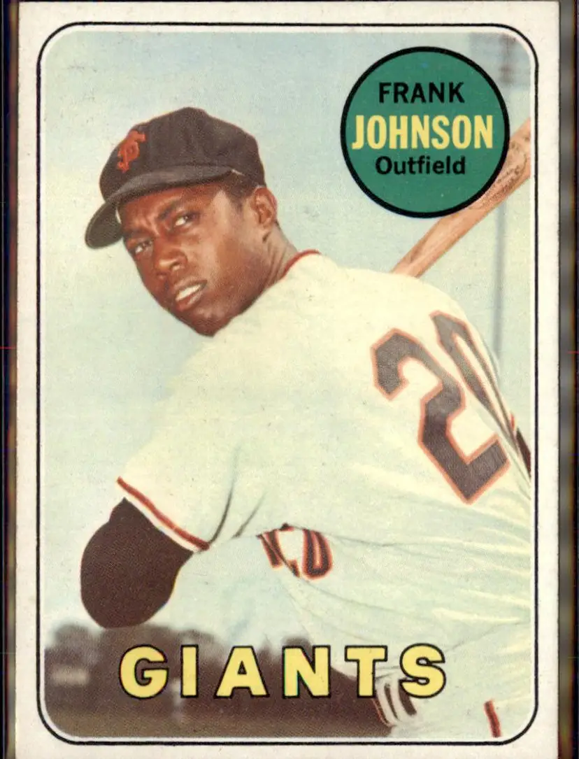 1969 Topps #227 Frank Johnson - (pk3) - San Francisco Giants