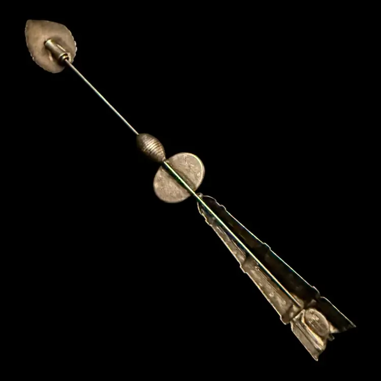 Kate Hines Scarf Stick Pin 6.25”