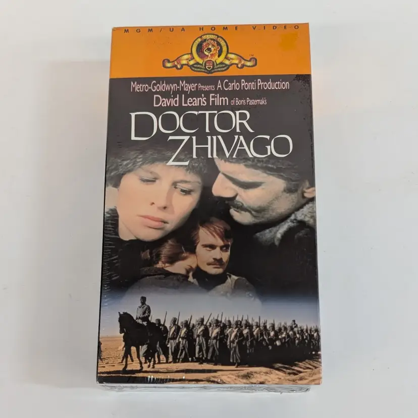 Doctor Zhivago - VHS Video Tape - 2 Tape Set - Omar Sharif & Julie Christie BNIB