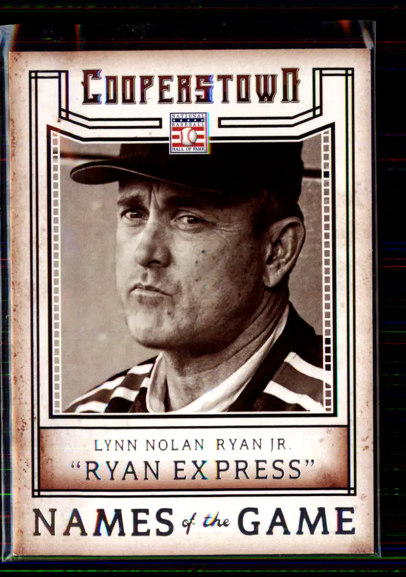 Nolan Ryan 2015 Panini Cooperstown Names of the Game #30 - Texas Rangers - (147-361)