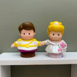 Prince Charming & Cinderella Little People