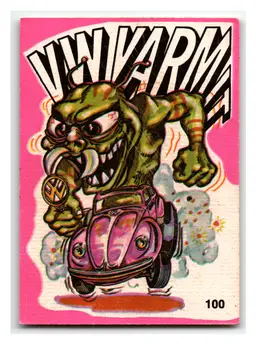 VINVARMA Sticker Single #100 Monster VW Beetle Hot Odd Rods