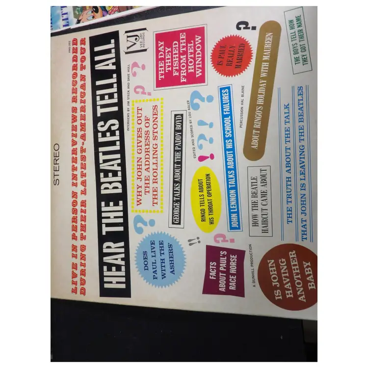 The Beatles – Hear The Beatles Tell All 1979