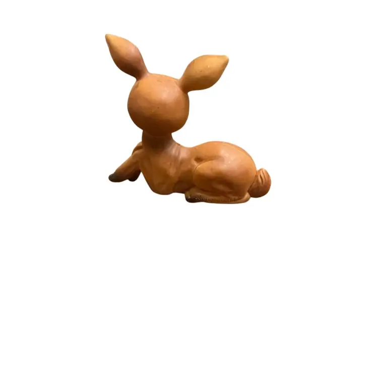 Small Vintage Kitsch Hard Plastic Deer