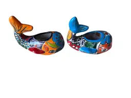 Item # 760 Talavera Whale