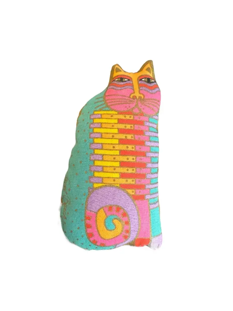 Laurel Burch Puffy Cat Brooch