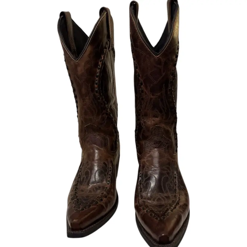 VTG Mens Laredo Laramie Cowboy Boots