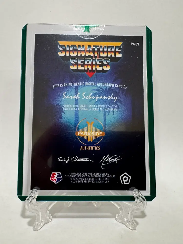 Sarah Schupansky Retro Rookie Auto