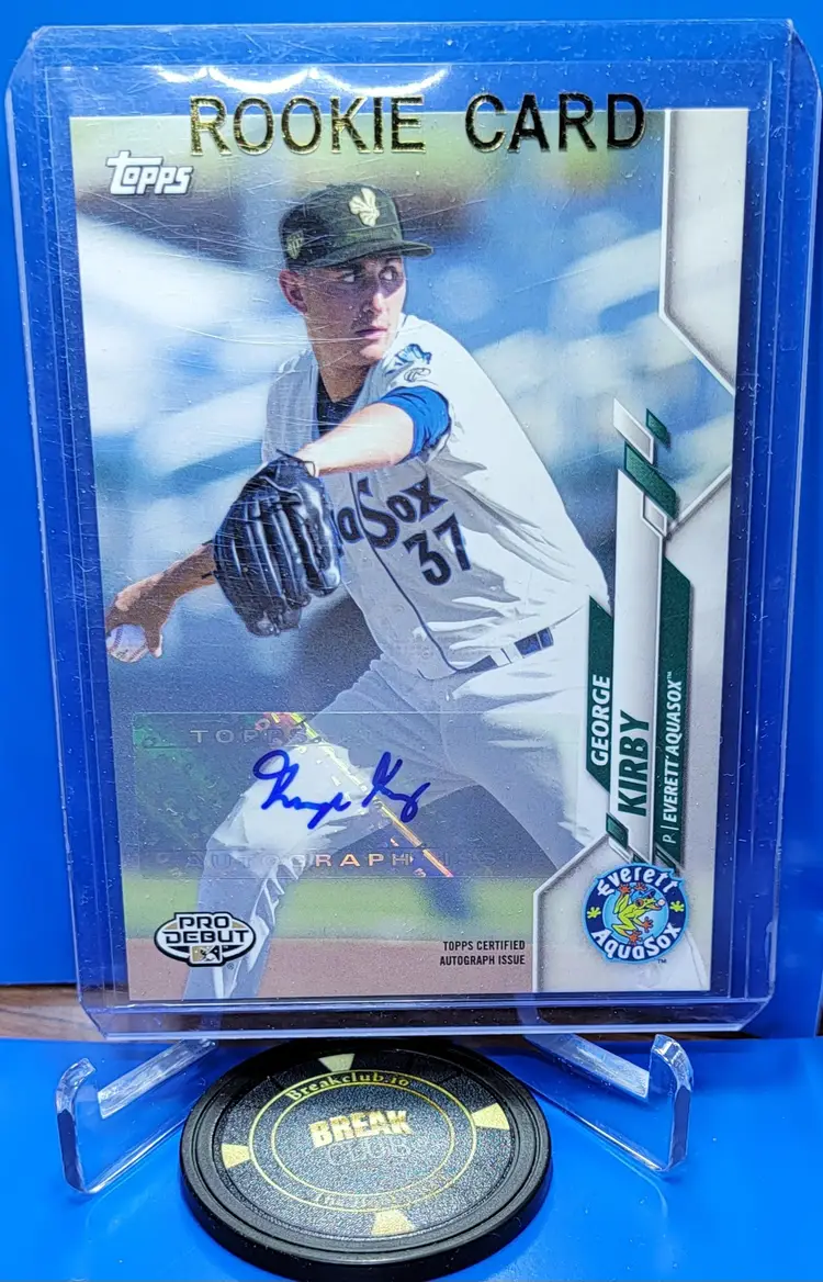 George Kirby 2020 Topps Pro Debut Auto #PD-158 Seattle Mariners