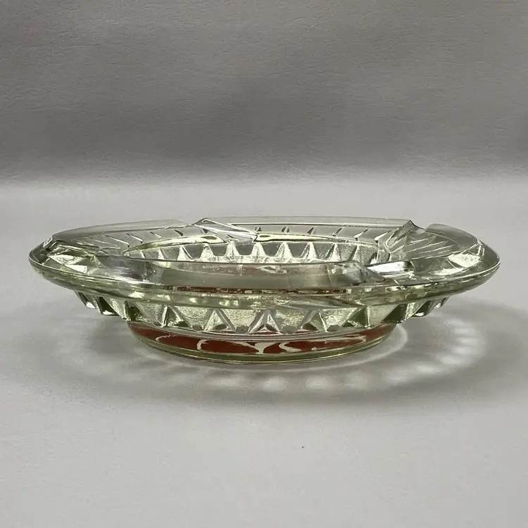 Vintage Former MGM 4 Slot Grand Hotel Casino Las Vegas Deluxe Glass Ashtray