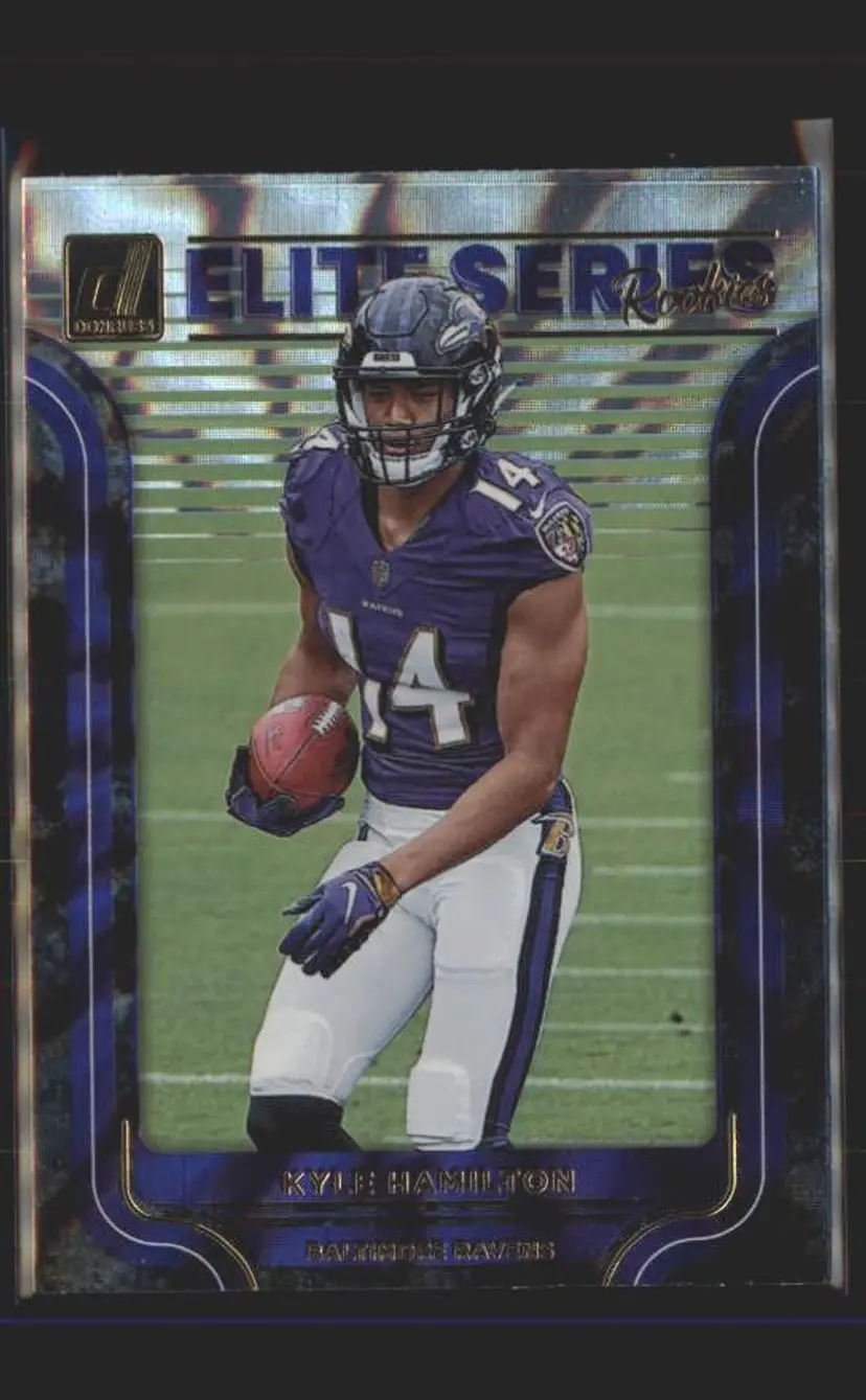 2022 Donruss #ESR-28 Kyle Hamilton Elite Series Rookies - (139) - Baltimore Ravens