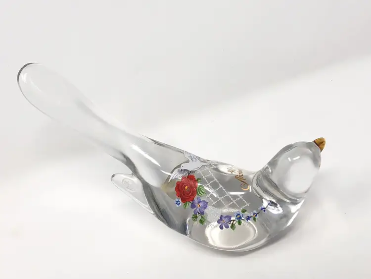 Fenton Language of Love 40th Anniversary Happiness Bird