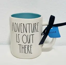 Disney Pixar ~ UP Mug "Adventure Is Out There" With House On Back By Rae Dunn