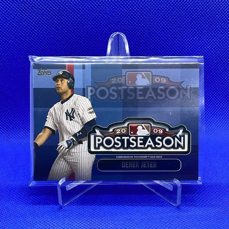 2018 Topps Update Derek Jeter Postseason Commemorative Patch