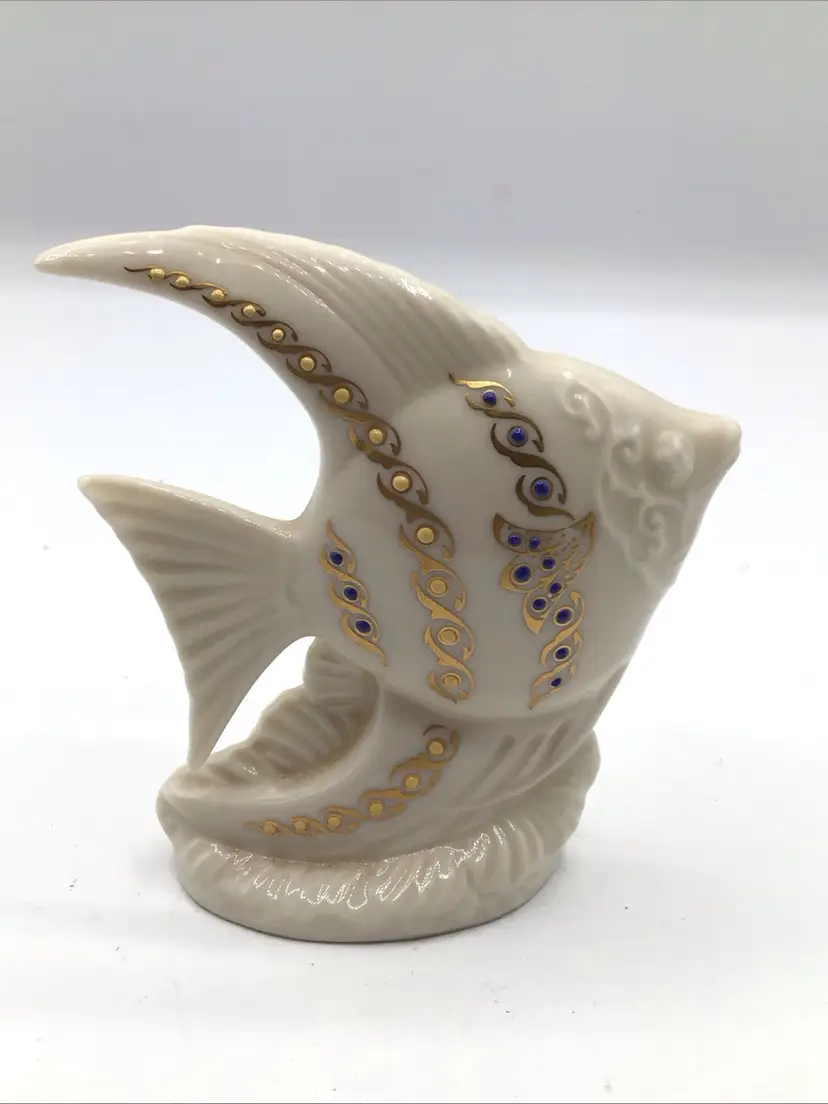 Lenox China Jewels Angelfish Figurine