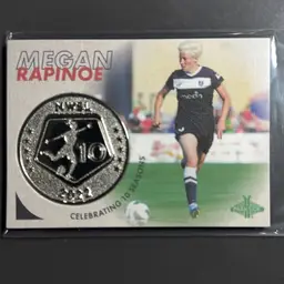 Megan Rapinoe 2022 Parkside Paramount Coin - Seattle Reign - 500 Print Run - Women’s Soccer