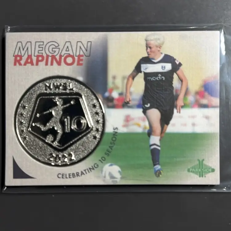 Megan Rapinoe 2022 Parkside Paramount Coin - Seattle Reign - 500 Print Run - Women’s Soccer