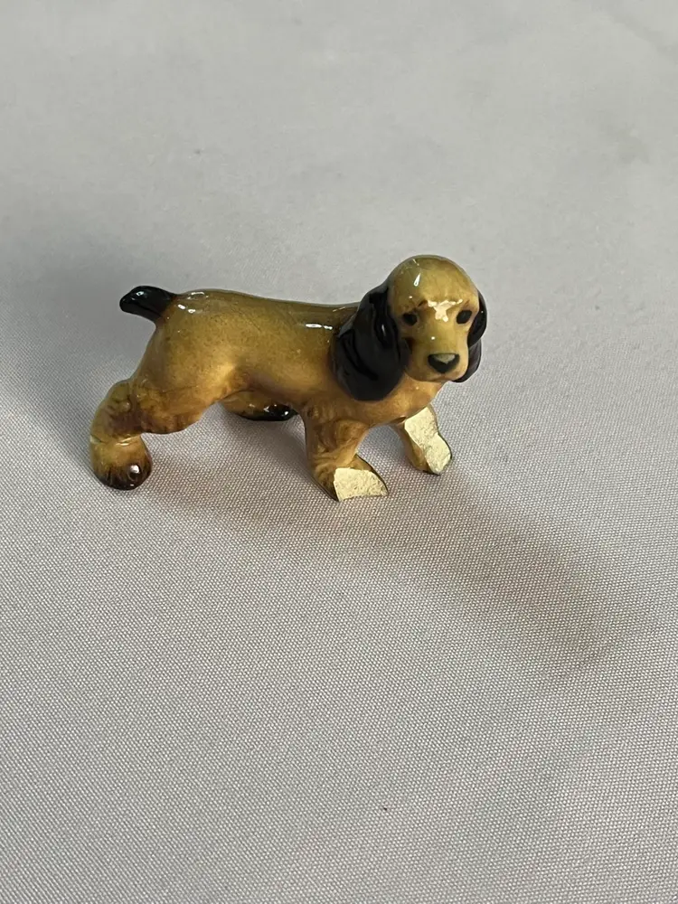 Damaged Hagen Renaker Standing Cocker Spaniel
