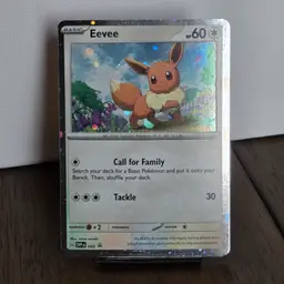 Eevee SVP 043 Black Star Promo Scarlet & Violet Cosmos Holo