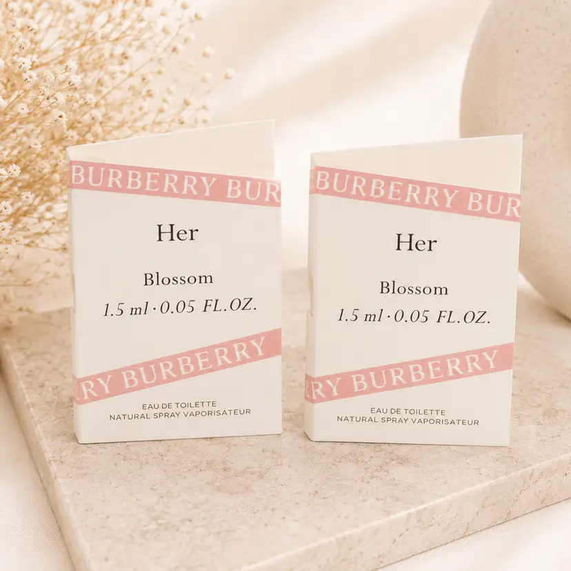 2 Sample Sprays Burberry Her Blossom