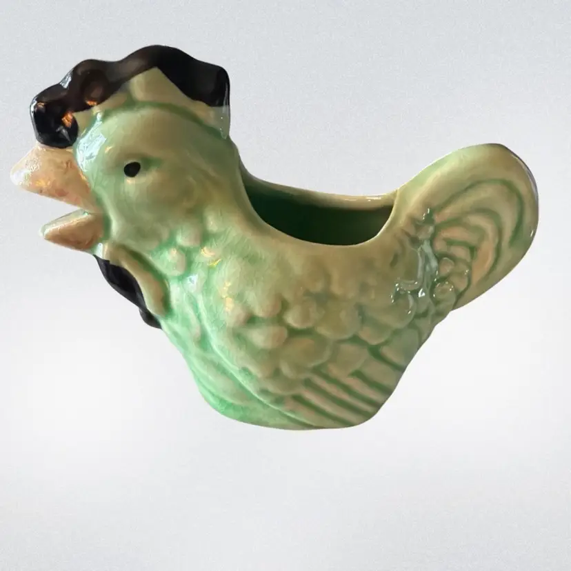 Vintage Ceramic Rooster Creamer Unmarked Great Vintage Condition