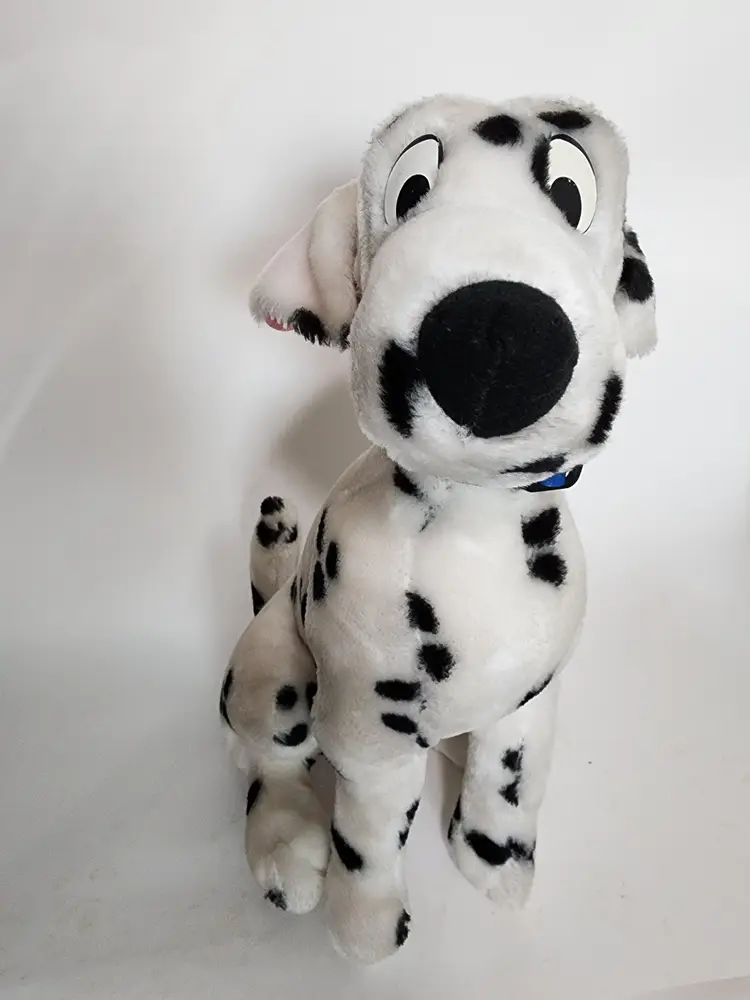 Vtg Disney 101 Dalmatians Perdita Plush 1990s Disneyland Tag