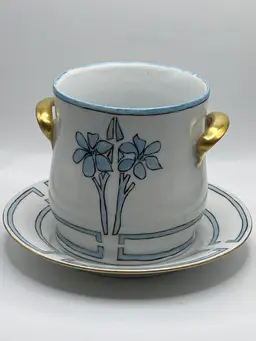 Princess Louise Art Deco Austrian Condensed Milk Jar No Lid