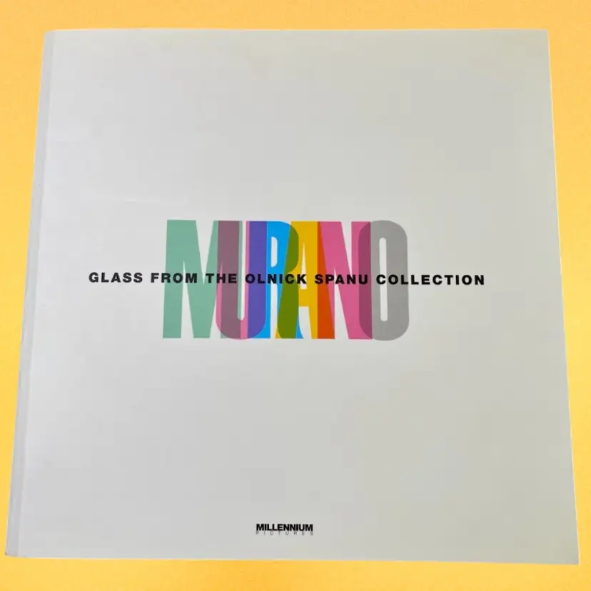 Murano: Glass From The Olnick Spanu Collection 2003 Paperback Book