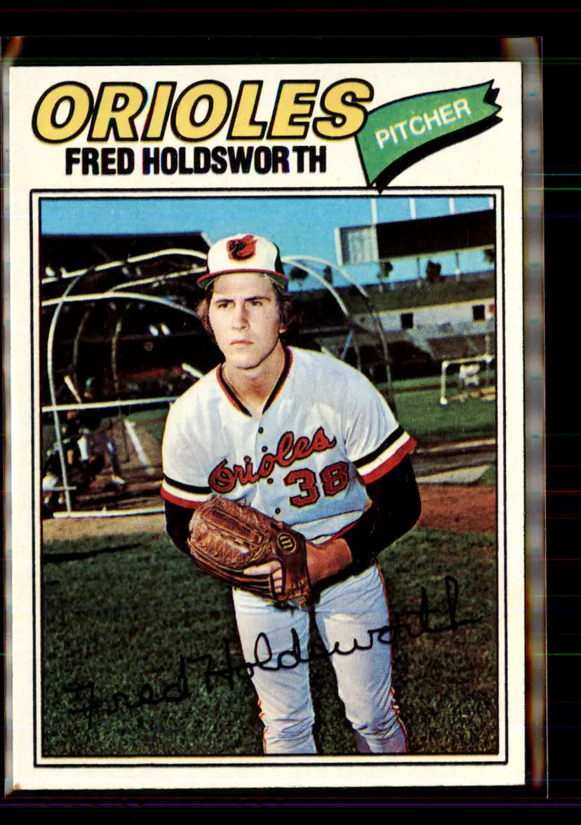 Fred Holdsworth 1977 Topps #466 - (144) - Baltimore Orioles
