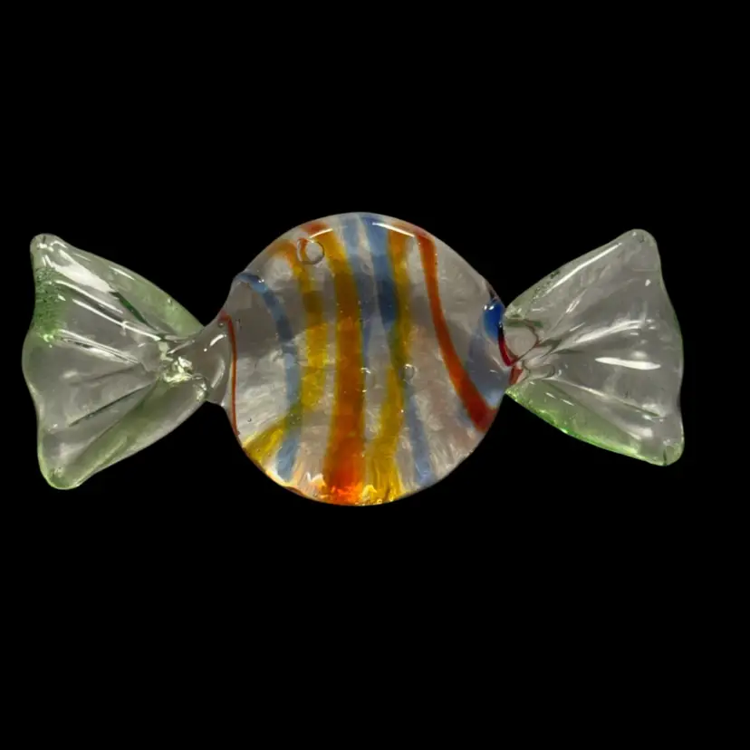 Vintage Unknown Maker Art Glass Candy Under 3”