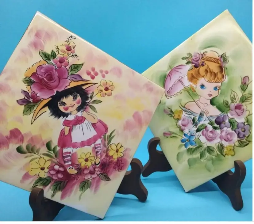 Wall Tiles, Kitschy Girls