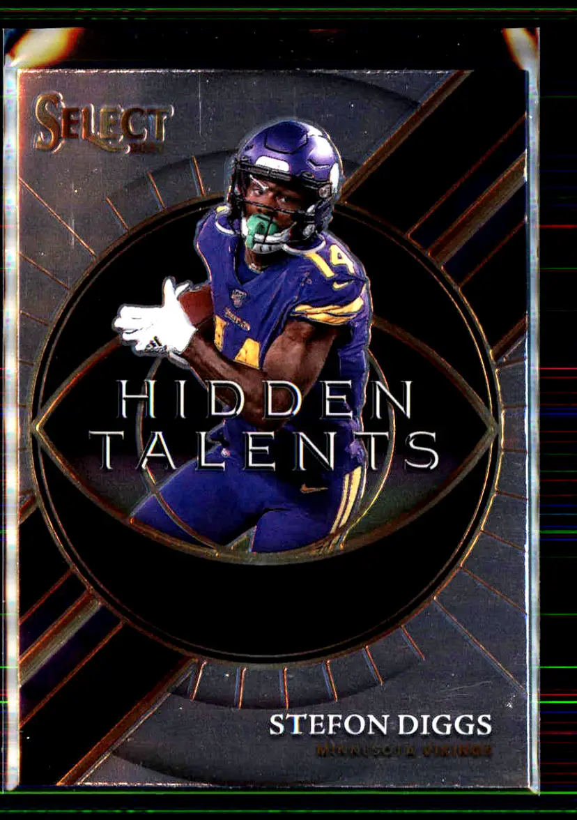 Stefon Diggs 2021 Panini Select Hidden Talents #HT-20 - Minnesota Vikings - (147-54)