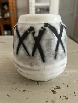 Small West Germany Fat Lava Vase