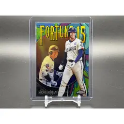 Shohei Ohtani Topps Chrome Fortune 15