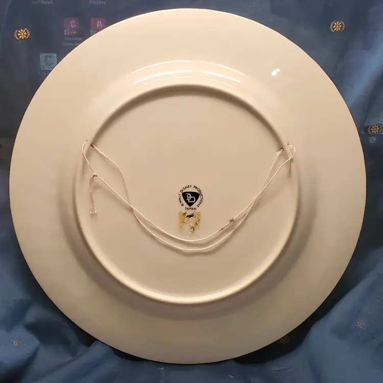 Vintage Disneyland 10inch Souvenir Plate