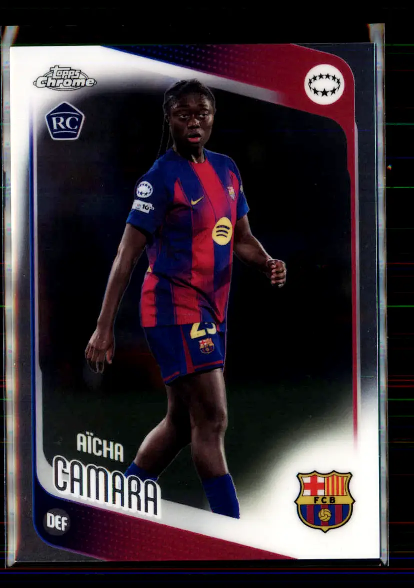 Aicha Camara 2025-26 Topps Chrome UEFA Women's Champions League #69 - (145) - FC Barcelona