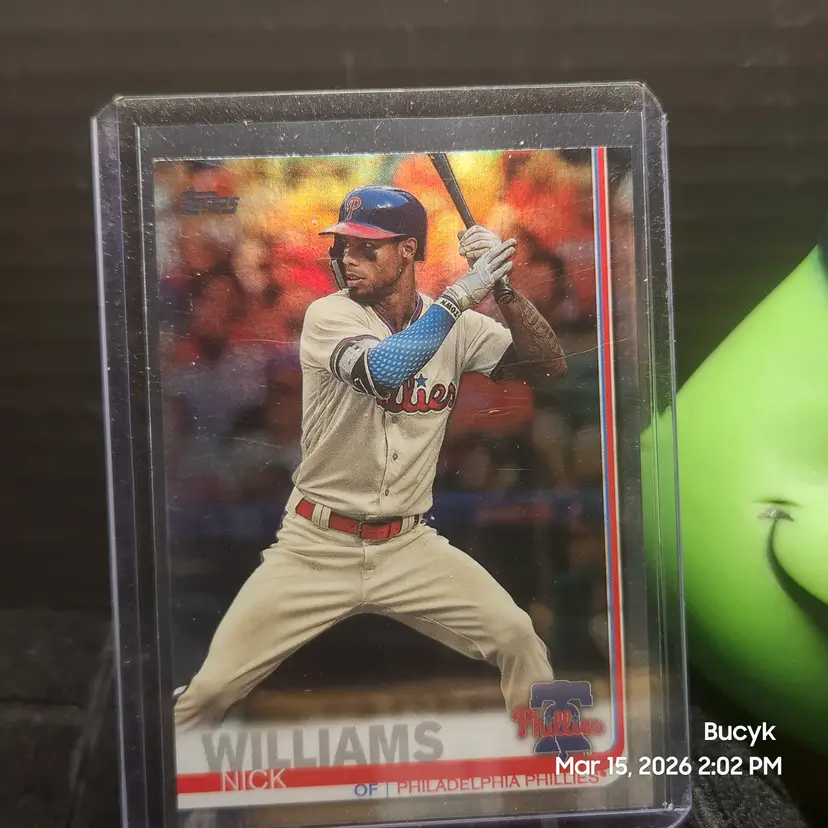 2019 Topps Foil - Nick Williams Philadelphia Phillies
