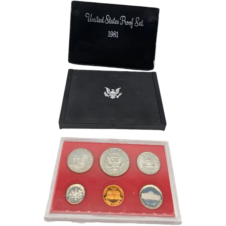 1981 US Proof Coin Set