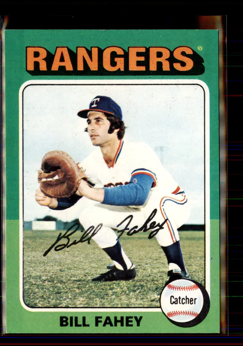 Bill Fahey 1975 Topps #644 - Texas Rangers - (pk2-34)